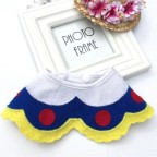 Cute classic style pet bib