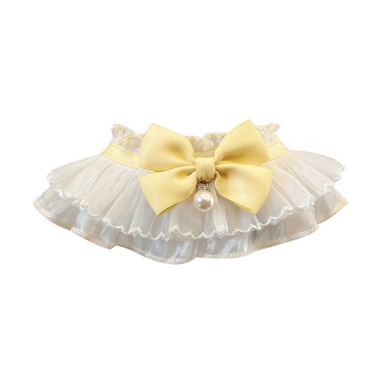 Soft and cute lace pet bib