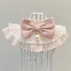 Soft and cute lace pet bib