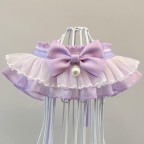 Soft and cute lace pet bib