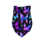 Classic style dark blue pet bib