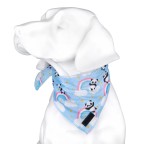 Multi-color printed pet bib