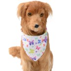 Butterfly and Bee Print Triangular Bibs