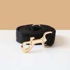 Black Personalized Dog Collar Bow Tie