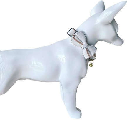 Lattice Adjustable Pet Collar with Bell