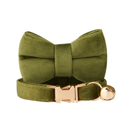 Army Green Personalized Pet Collar