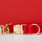 Red Fashion Personalized Dog Collar Bow Tie