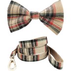 Comfortable and versatile Scottish tartan dog collar