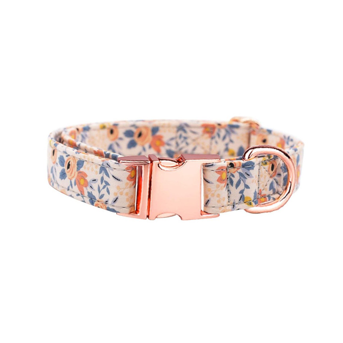 Soft and Durable Floral Bow Dog Collar