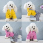 Cute Eco-Friendly Pet Jumpsuit Jacket
