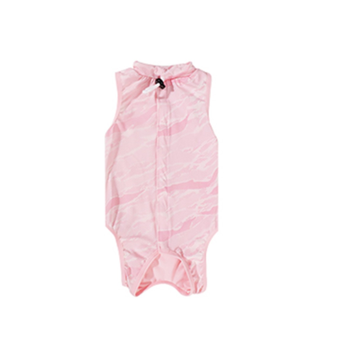 Pink Breathable Ice Silk Pet Surgery Recovery Jumpsuit