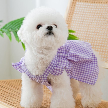 Cute pet print slip dress