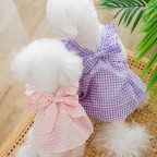 Cute pet print slip dress
