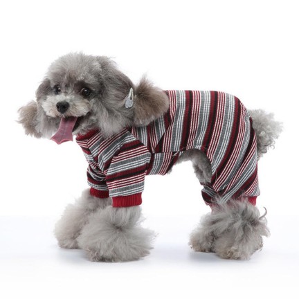 Cartoon Print Super Soft Cotton Fleece Pet Onesie