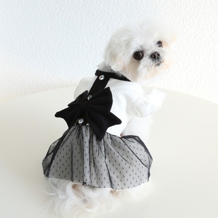 Retro Chanel style pet dress