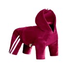 Luxe Pink Velvet Dog Coat