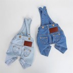 Blue Boutique Denim Pet Bodysuit