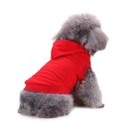 Summer solid color dog T-shirt shirt pet jumpsuit