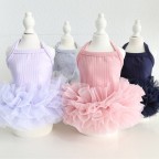 Pink Fluffy Pet Skirt Pet Bodysuit