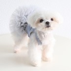 Pink Fluffy Pet Skirt Pet Bodysuit