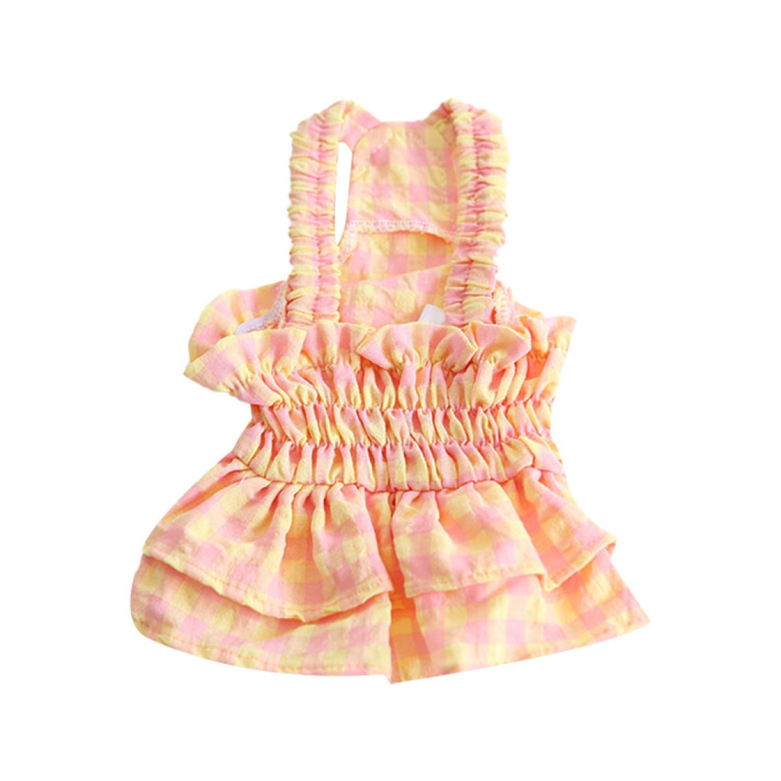 Summer Thin Cotton Teacup Pet Pleated Skirt Dress