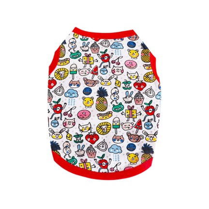 Cute cartoon polka dot pet sweatshirt