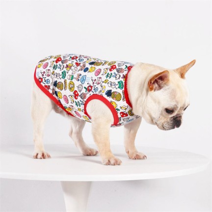 Cute cartoon polka dot pet sweatshirt