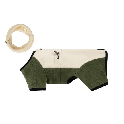Wool patchwork pet fashion jumpsuit