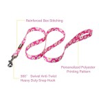 Adjustable Heavy Duty Dog Harness Leash Set