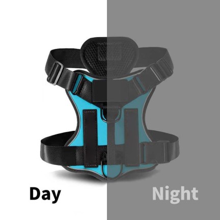 Breathable mesh multi-protection harness traction suit