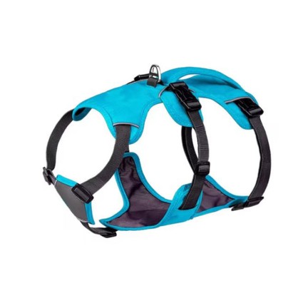 Pet anti-escape reflective harness traction set