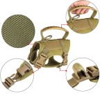 Tactical Pet Vest Chest Harness Traction Set