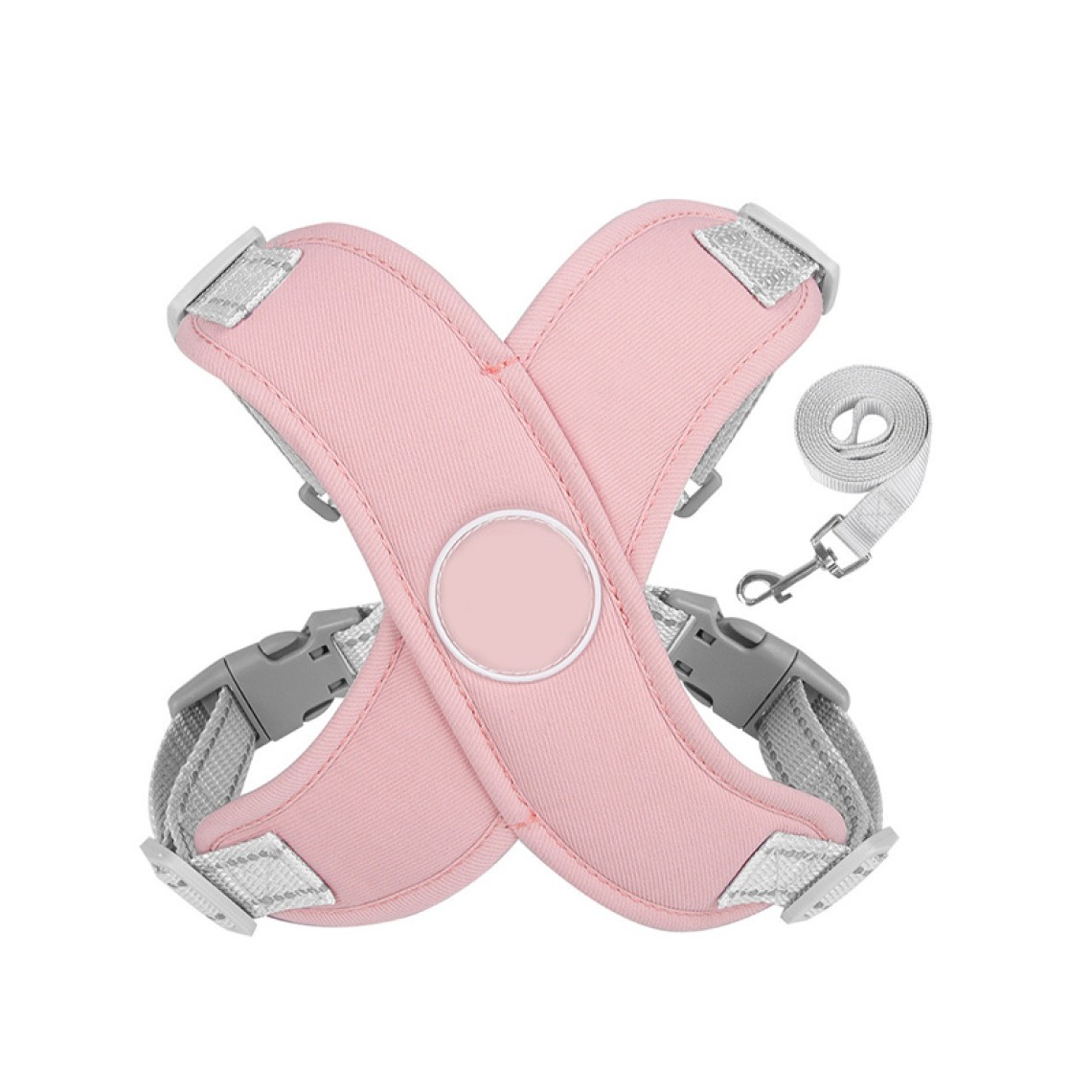 Breathable Reflective Pet Harness Leash Set