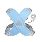 Breathable Reflective Pet Harness Leash Set