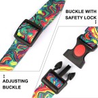 Thickened anti-pull nylon pet harness traction set