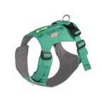 Sporty waterproof PVC coated pet harness traction set