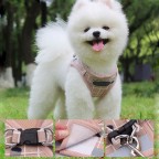 Stylish Breathable Reflective Pet Harness Leash Set