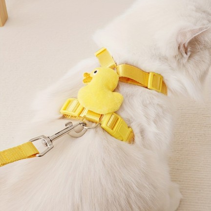 Cute cartoon duck decorative cat and dog carrier