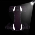 Durable reflective breathable nylon harness traction suit