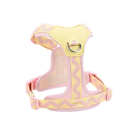 Cute Polka Dot Polyester Harness Traction Set