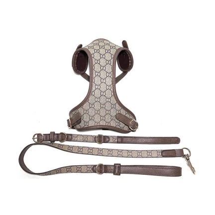 Thickened padded breathable pet sling collar harness