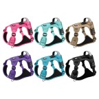 Fashion striped explosion-proof and anti-lost pet harness