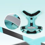 Fashion striped explosion-proof and anti-lost pet harness