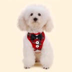Elegant Bow Christmas Pet Leash