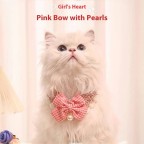 Eco-friendly wool fashion pet scarf necklace