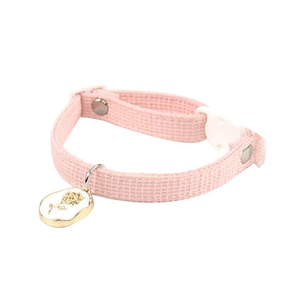 Adjustable corduroy pet collar