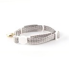 Adjustable corduroy pet collar