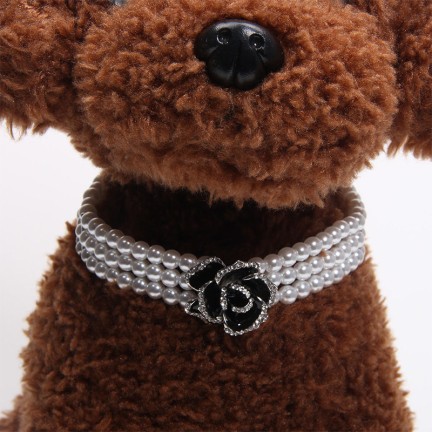 Cute Luxury Pearl Pet Collar