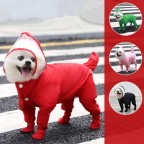 Cat and Dog Waterproof Jumpsuit Pet Raincoat