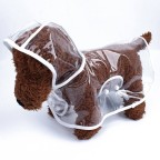 High-quality transparent pet raincoat